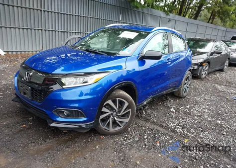 2019 Honda Hr-V Sport z USA, uszkodzony, nr VIN 3CZRU6H1XKG720300